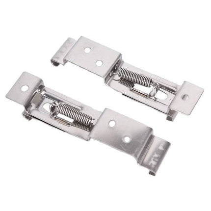 RVS Kenteken / Nummerplaat Houders - Frame Beugels Clips Klemmen (set) - VCTparts.nl