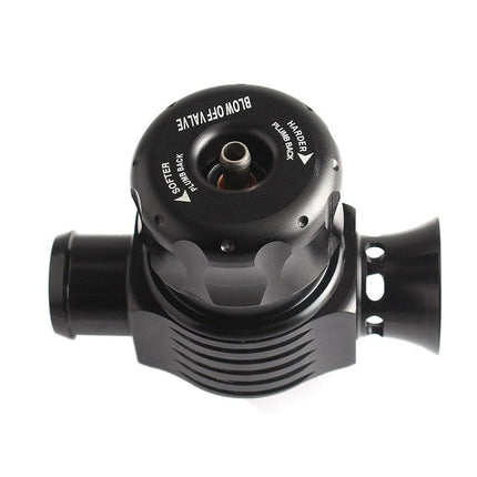 Turbo Afblaas Ventiel Blow Off Valve 25mm Dual Port met Hoorn BOV-1001B Diverter Dump Aluminium Universeel - VCTparts.nl