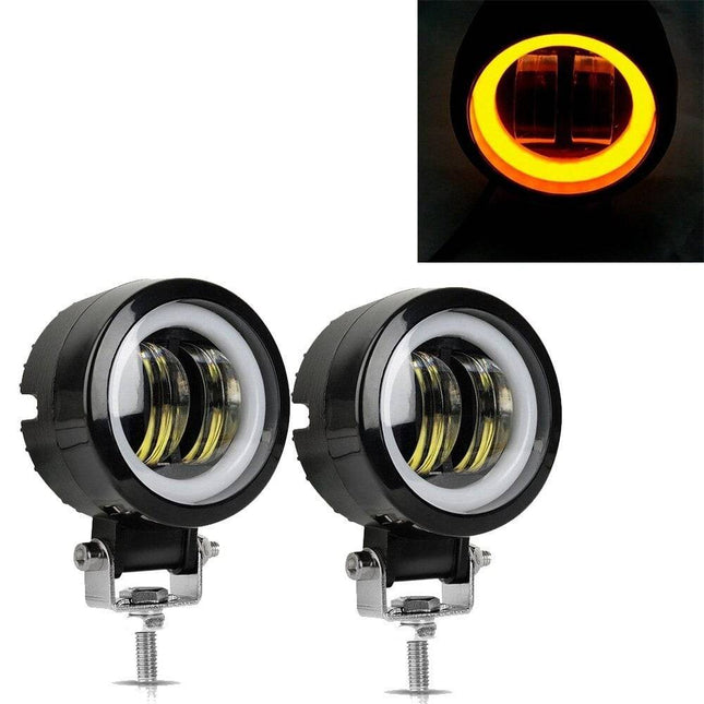 Waterdichte Ronde led Spotlights Lampen Offroad [Auto - Vrachtwagen- Motor - Boot] (set) - VCTparts.nl